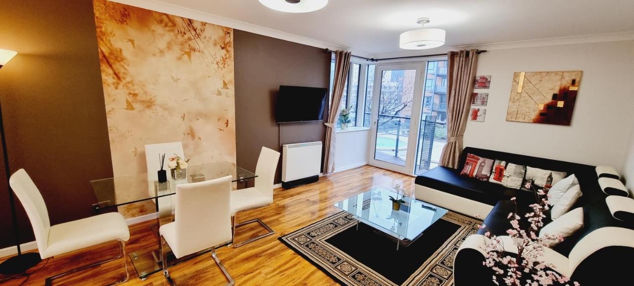 لندن Double King Suite, Canary Wharf Waterfront المظهر الخارجي الصورة
